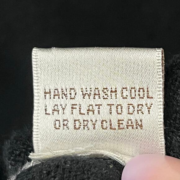 Peter Millar Sweater Mens XXL Black 100% Pure Cashmere 1/4 Zip Modern Preppy - Picture 12 of 13